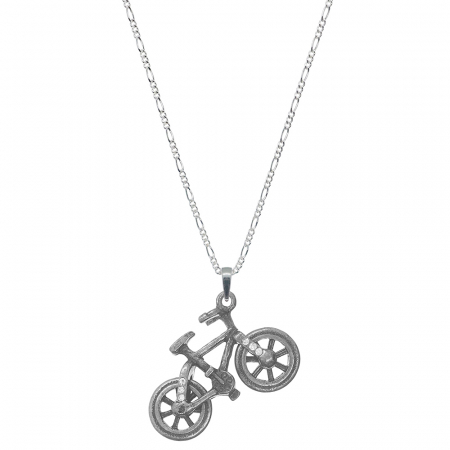 Ciclism - Lantisor argint personalizat pandantiv Bicicleta 6576FIG311190 Dras