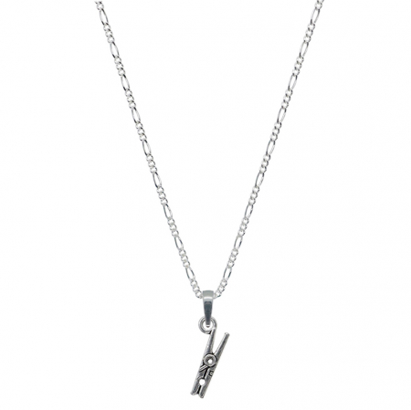 Lantisoare din argint cu tematica meserii, profesii, hobby: - Lantisor argint personalizat pandantiv Clema haine 9376FIG31320 Dras