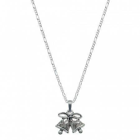 Lantisoare din argint cu diverse motive - Lantisor argint personalizat pandantiv Clopotei 9931FIG31530 Dras
