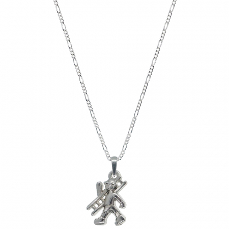 Lantisoare din argint cu talismane: - Lantisor argint personalizat pandantiv Cosar hornar 6958FIG31520 Dras