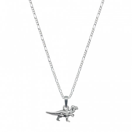 Lantisoare din argint cu animale: - Lantisor argint personalizat pandantiv Dinozaur 9879FIG31380 Dras