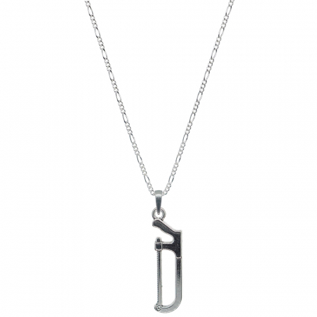 Tamplar - Lantisor argint personalizat pandantiv Fierastrau 9364FIG31480 Dras