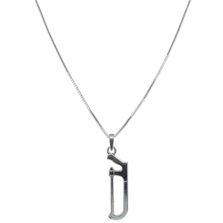 Tamplar - Lantisor argint personalizat pandantiv Fierastrau 9364VEN460 Dras