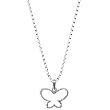 Lantisoare din argint cu insecte: - Lantisor argint personalizat pandantiv Fluturas 6351FIG01270 Dras