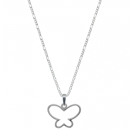 Lantisoare din argint cu insecte: - Lantisor argint personalizat pandantiv Fluturas 6351FIG31320 Dras