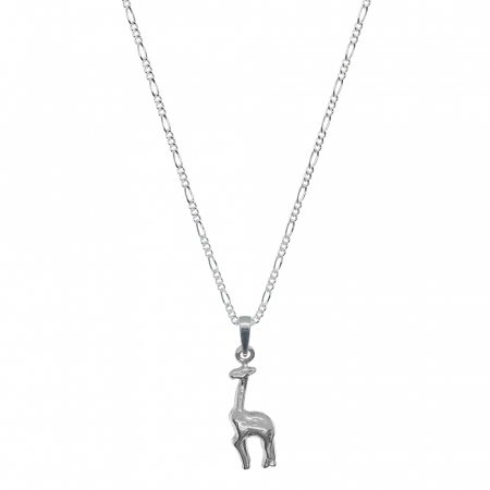 Lantisoare din argint cu animale: - Lantisor argint personalizat pandantiv Girafa 9714FIG31330 Dras
