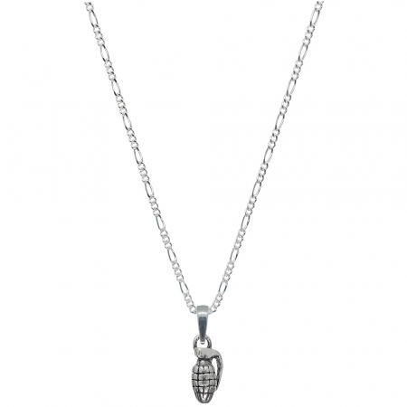 Lantisoare din argint cu diverse motive - Lantisor argint personalizat pandantiv Grenada 6744FIG31410 Dras