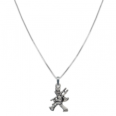 Cu hornari - Lantisor argint personalizat pandantiv Hornar 9735VEN500 Dras