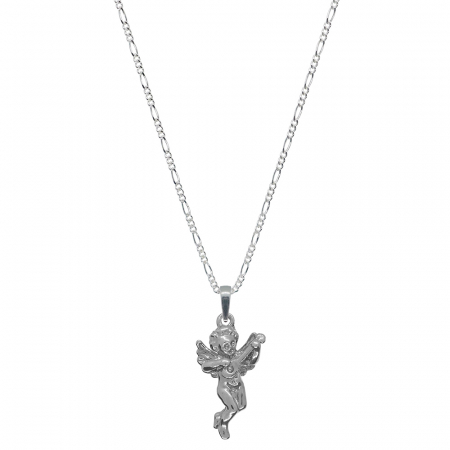 Cu ingerasi - Lantisor argint personalizat pandantiv Ingeras 6995FIG31850 Dras