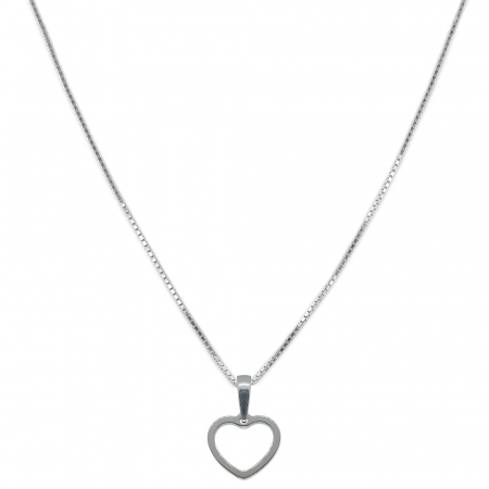 Cu inimioare - Lantisor argint personalizat pandantiv Inimioara 9576VEN300 Dras