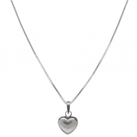Cu inimioare - Lantisor argint personalizat pandantiv Inimioara 9809VEN480 Dras