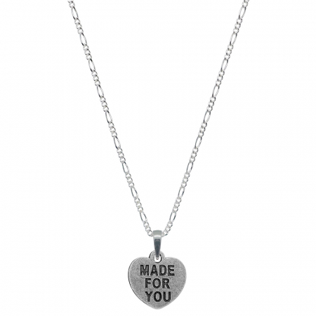 Cu inimioare - Lantisor argint personalizat pandantiv Inimioara made for you 9573FIG31490 Dras