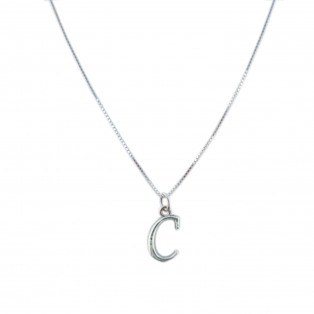 Toate produsele - Lantisor argint personalizat pandantiv Litera C argint 9215VEN260 Dras