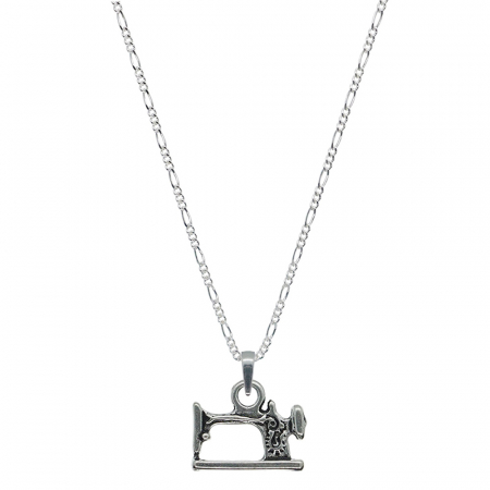 Lantisoare din argint cu tematica meserii, profesii, hobby: - Lantisor argint personalizat pandantiv Masina cusut 9338FIG31450 Dras