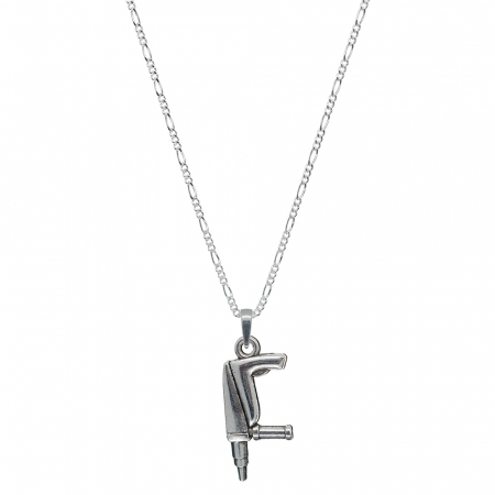 Constructor - Lantisor argint personalizat pandantiv Masina gaurit 9365FIG31490 Dras