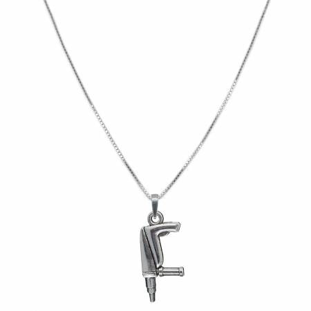 Constructor - Lantisor argint personalizat pandantiv Masina gaurit 9365VEN470 Dras
