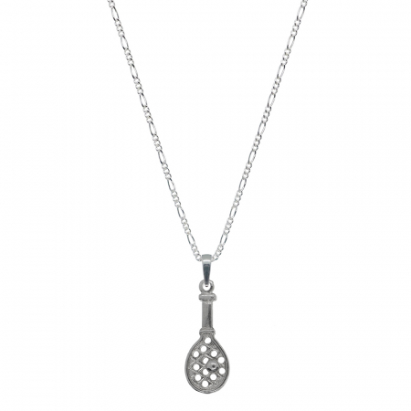 Tenis - Lantisor argint personalizat pandantiv Paleta tenis 8455FIG31450 Dras