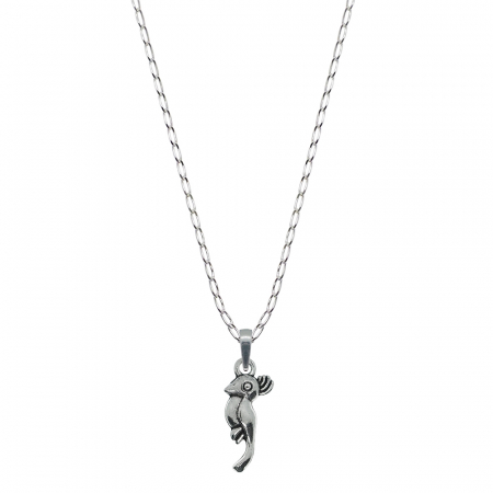 Cu papagali - Lantisor argint personalizat pandantiv Papagal 9717FIG01400 Dras