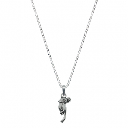 Cu papagali - Lantisor argint personalizat pandantiv Papagal 9717FIG31450 Dras