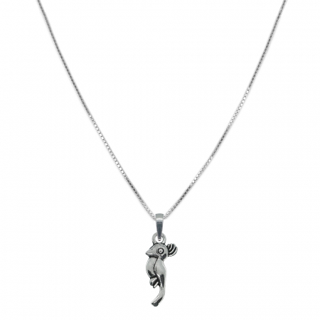 Cu papagali - Lantisor argint personalizat pandantiv Papagal 9717VEN430 Dras
