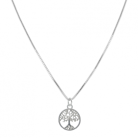 Cu pomul vietii - Lantisor argint personalizat pandantiv Pomul vietii argint 9494VEN330 Dras