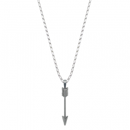 Lantisoare din argint cu diverse motive - Lantisor argint personalizat pandantiv Sageata 9909FIG01270 Dras
