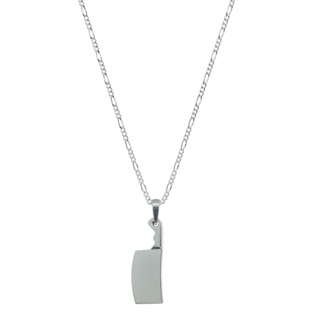 Bucatar - Lantisor argint personalizat pandantiv Satar 9642FIG31390 Dras
