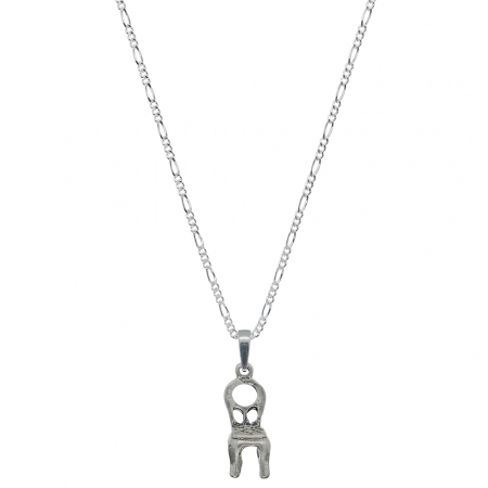 Lantisoare din argint cu diverse motive - Lantisor argint personalizat pandantiv Scaun 6977FIG31350 Dras