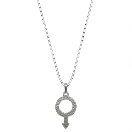Lantisoare din argint cu diverse motive - Lantisor argint personalizat pandantiv Simbol masculin 7056FIG01610 Dras
