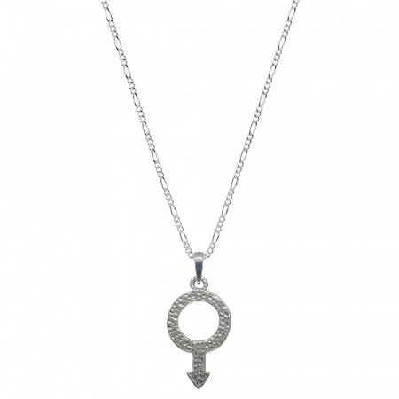 Lantisoare din argint cu diverse motive - Lantisor argint personalizat pandantiv Simbol masculin 7056FIG31660 Dras