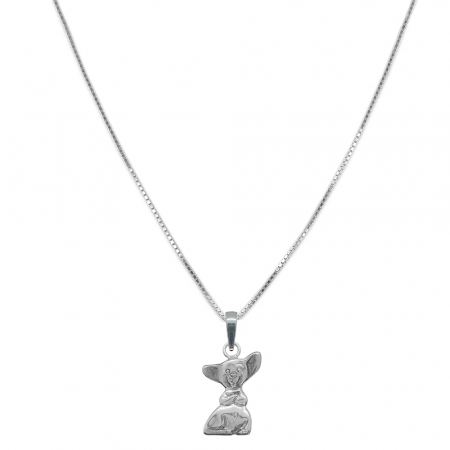 Lantisoare din argint cu animale: - Lantisor argint personalizat pandantiv Soricel 6287VEN380 Dras