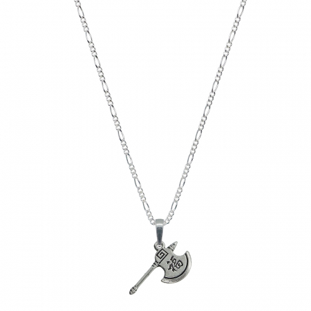 Lantisoare din argint cu diverse motive - Lantisor argint personalizat pandantiv Topor 9647FIG31320 Dras