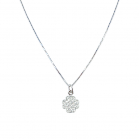 Lantisoare din argint cu talismane: - Lantisor argint personalizat pandantiv Trifoi argint 6888VEN280 Dras