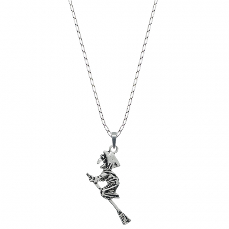 Cu vrajitoare - Lantisor argint personalizat pandantiv Vrajitoare 6739FIG01450 Dras