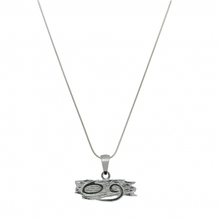 Cu zodiac grecesc - Lantisor argint personalizat pandantiv zodie Rac zodiac grecesc argint 4132SCH640 Dras