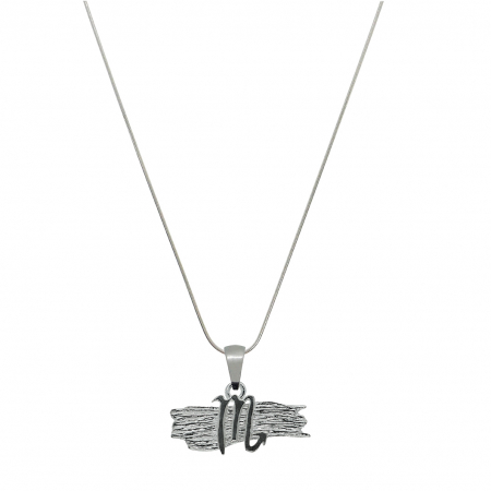 Cu zodiac grecesc - Lantisor argint personalizat pandantiv zodie Scorpion zodiac grecesc argint 4132SCH640 Dras