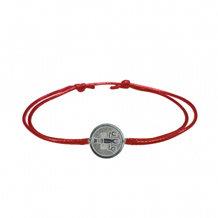 Bratari - Martisor Bratara snur rosu personalizata zodie Rac zodiac european argint 4201200 Dras