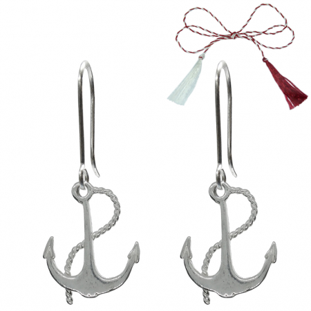 Cercei - Martisor Cercei argint Ancora 6605310 Dras