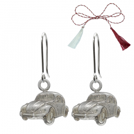 Cercei - Martisor Cercei argint Masina epoca 6458770 Dras