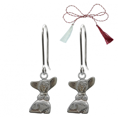 Cercei - Martisor Cercei argint Soricel 6287410 Dras