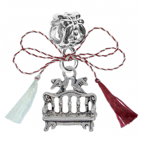 Charmuri - Martisor Charm argint Bancuta porumbei 6978290 Dras