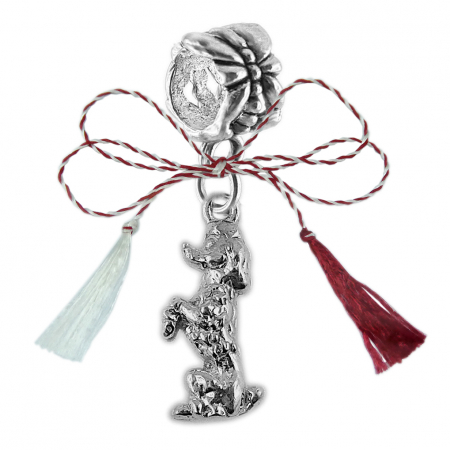 Charmuri - Martisor Charm argint Caine Pudel 9282450 Dras