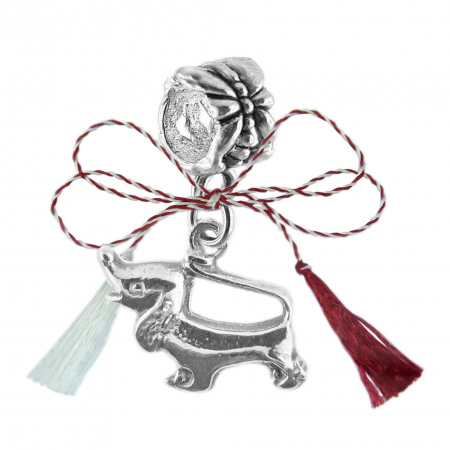 Charmuri - Martisor Charm argint Caine Teckel 6267175 Dras