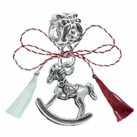 Charmuri - Martisor Charm argint Calut balansoar 9747290 Dras