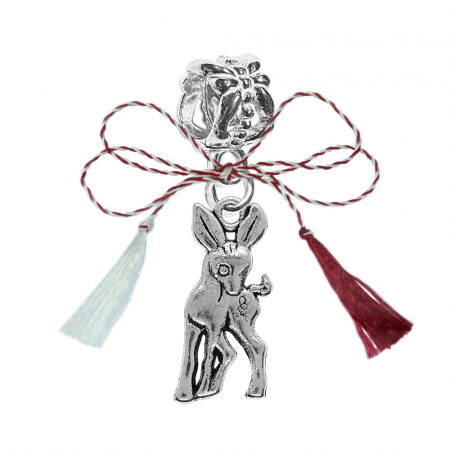 Charmuri - Martisor Charm argint Caprioara 9873270 Dras