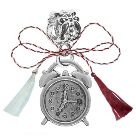 Charmuri - Martisor Charm argint Ceas desteptator 6552280 Dras