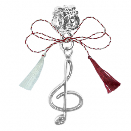 Charmuri - Martisor Charm argint Chei sol 6100225 Dras