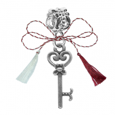 Charmuri - Martisor Charm argint Cheie 9583220 Dras