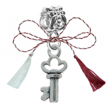 Charmuri - Martisor Charm argint Cheie 9600200 Dras