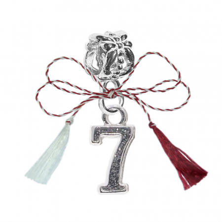 Charmuri - Martisor Charm argint Cifra 7 9527225 Dras
